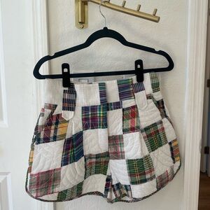 Sezane Island Shorts in Patchwork, NWT